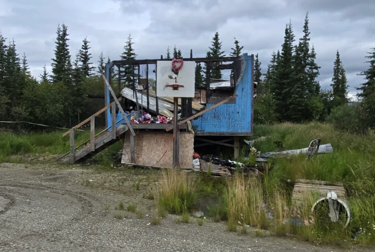 Alaska_home_burned_out_by_fire
