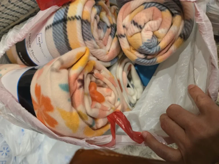 Memory Layne Global Mission - Providing blankets
