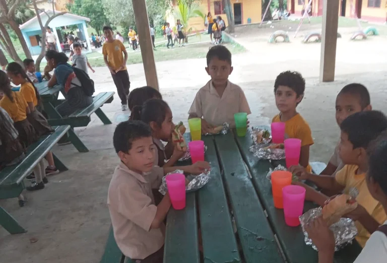 Lunch Time at Belize Hills of Promise