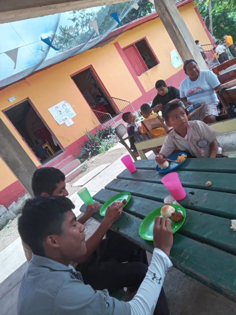 Lunch Time at Belize Hills of Promise2