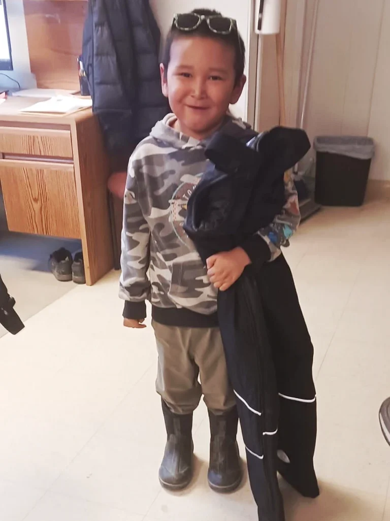Young boy in Alaska1