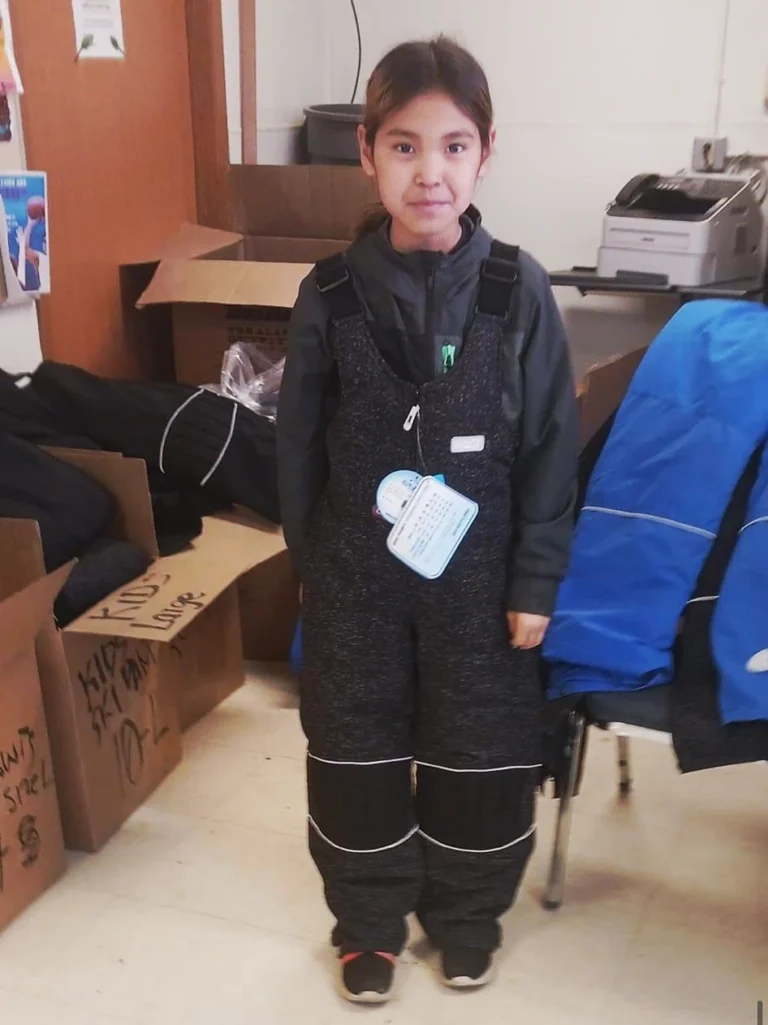 Young girl in Alaska1